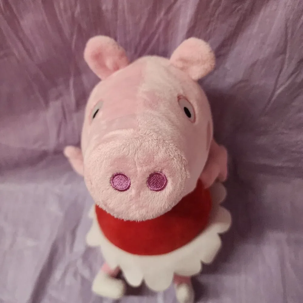 Vintage Peppa Pig 13.5 Inch Ballerina Character Plush 2003